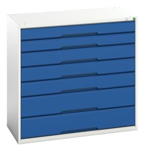 Verso 1050 x 550 x 1000H 7 Drawer Cabinet Bott Verso Drawer Cabinets1050 x 550  Tool Storage for garages and workshops 16/16925249.11 Verso 1050 x 550 x 1000H Drawer Cabt.jpg